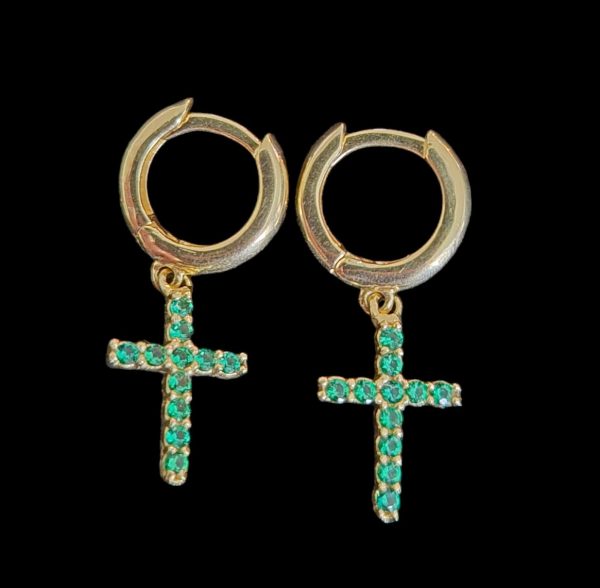 cross earrings