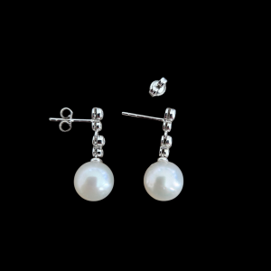 pearl earrings